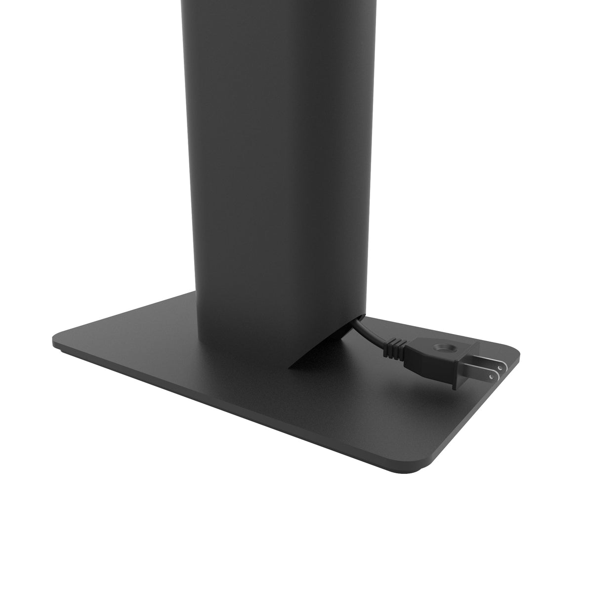 9" Tall Universal Desktop Speaker Stand - Pair | Black