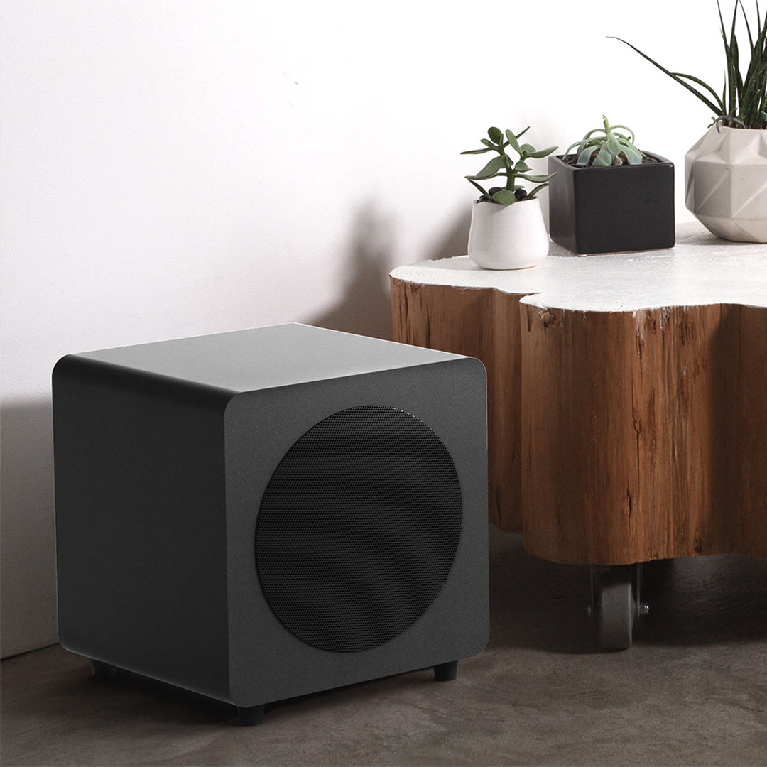 Sealed Powered Subwoofer - 300W | 8" | Matte Black | Kanto SUB8
