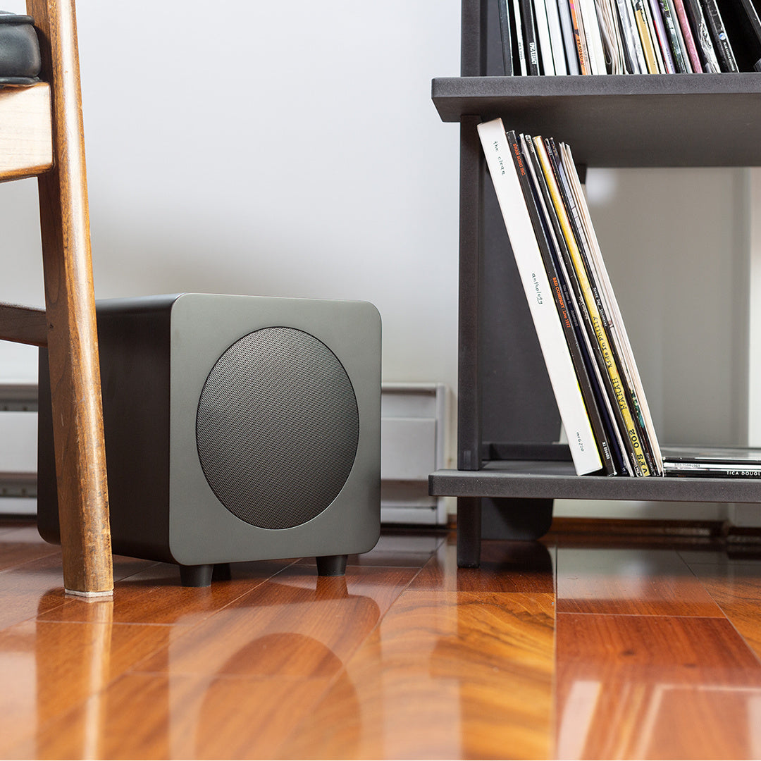 Sealed Powered Subwoofer - 300W | 8" | Matte Black | Kanto SUB8