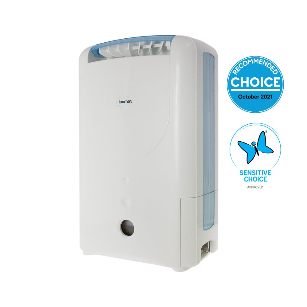 Ionmax ION610 6L/day Desiccant Dehumidifier | CHOICE Recommended & Sensitive Choice Approved