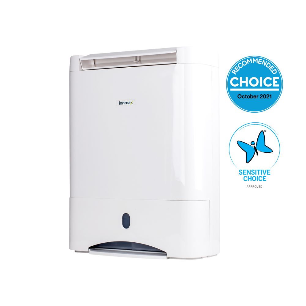 Ionmax ION632 10L/day Desiccant Dehumidifier | CHOICE Recommended & Sensitive Choice Approved