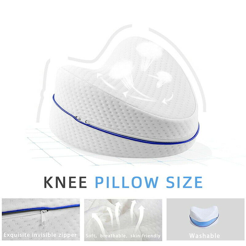 Memory Foam Leg Knee Support Pillow | Contour Wedge