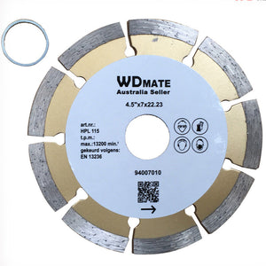 Dry Segment Diamond Circular Saw Blade for Cutting Wheel | 115mm | 4.5" Grinder Disc Tile