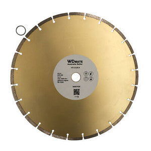 Diamond Circular Saw Disc Dry | 350mm | 7*3mm Segment Cutting Blade | 14" | 25.4 WDMATE