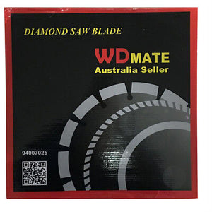 4X Diamond Dry Cutting Circular Saw Disc Blade | 350mm | 7*3mm Segment | 14" | 25.4 Tile