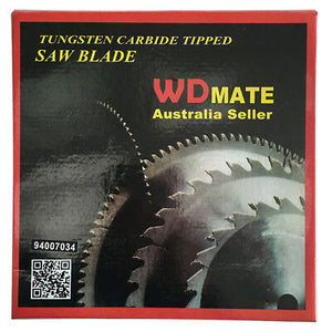 250mm 60T Wood Circular Saw Blade | TCT Cutting Disc | 10" Diameter | 1.8mm Kerf | 30/25.4/22 Arbor