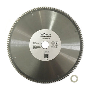 2x Circular Aluminium Plastic Saw Blade Cutting Disc | 12" 300mm | 120T | 30/25.4 TCG