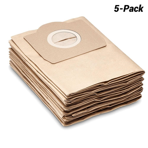 Vacuum Bags for Karcher NT WD MV Series (Pack of 5)
