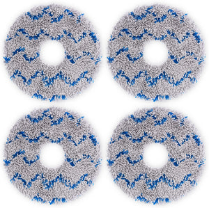 4 Mop Pads for Ecovacs Deebot X1 Series Robot Vacuum Cleaners