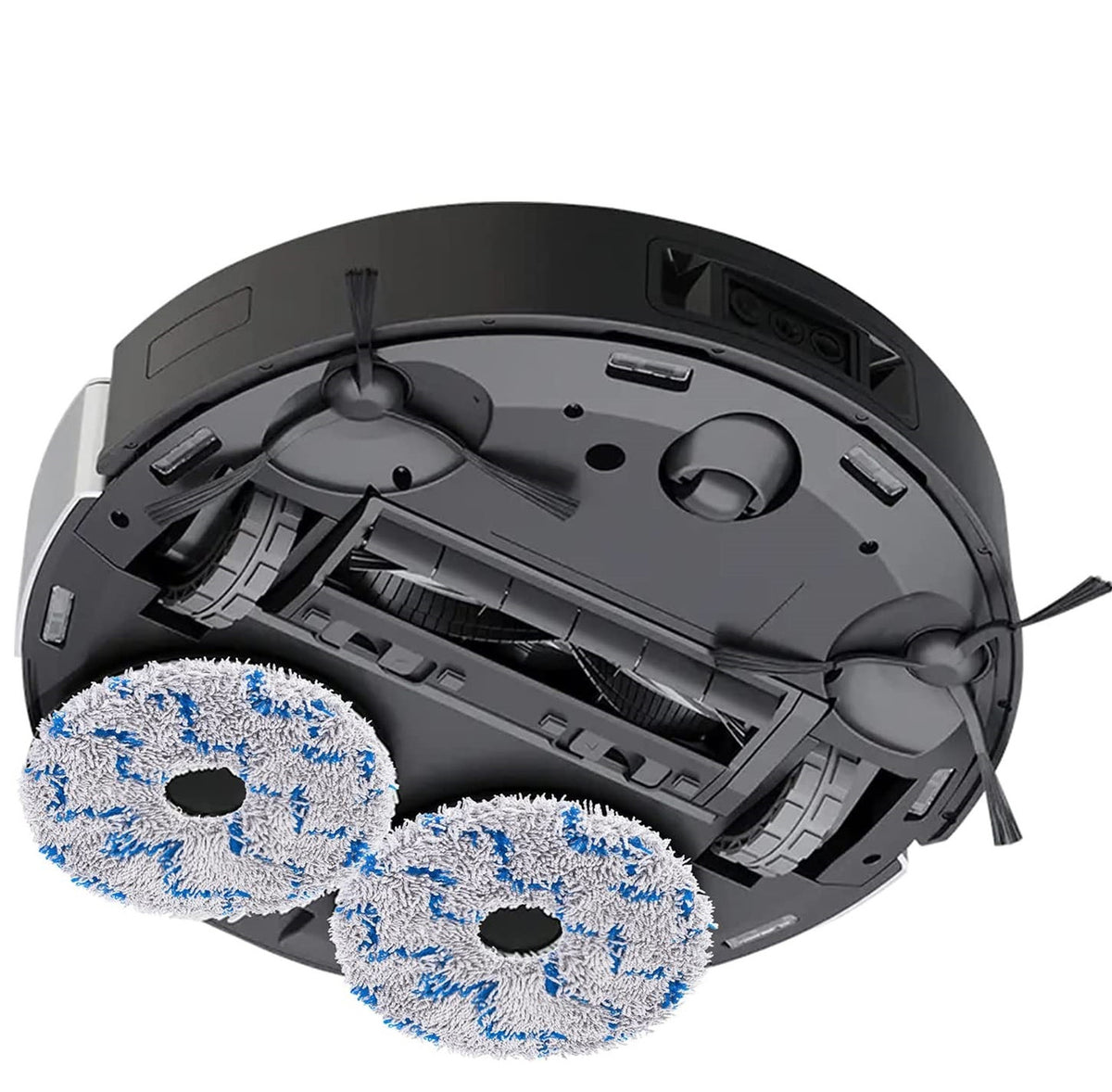 4 Mop Pads for Ecovacs Deebot X1 Series Robot Vacuum Cleaners