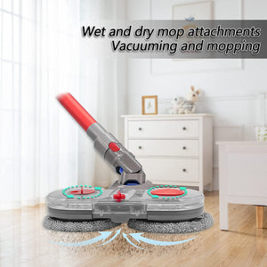 Mopping & Vacuum Attachment for Dyson V7, V8, V10, V11, V15, and Gen5 Vacuum Cleaners