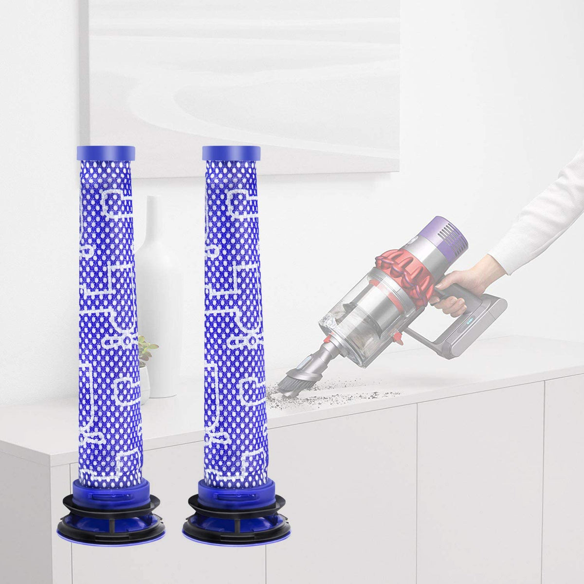 Filter for Dyson V6, V7, V8, DC58, DC59, DC61, DC62 Stick Vac