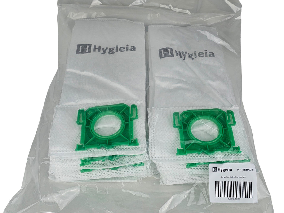 Bags for Vacuum Cleaners Compatible with SEBO X4/X5/X7, XP1/2/3, XP10/XP20/XP30, C3.1, G1/G2, 370/470