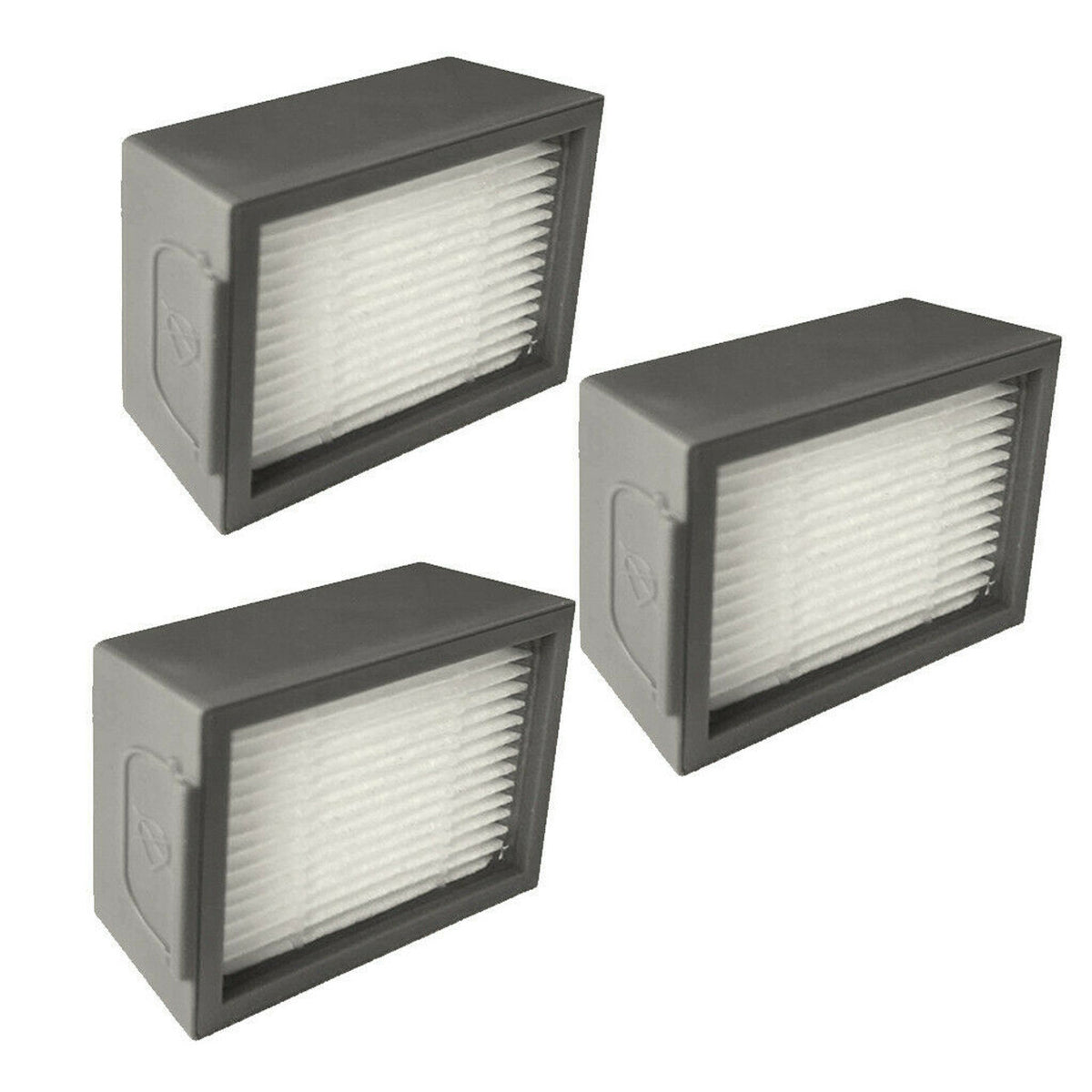 HEPA filters for iRobot Roomba I, E and J series robots (Pack of 3)