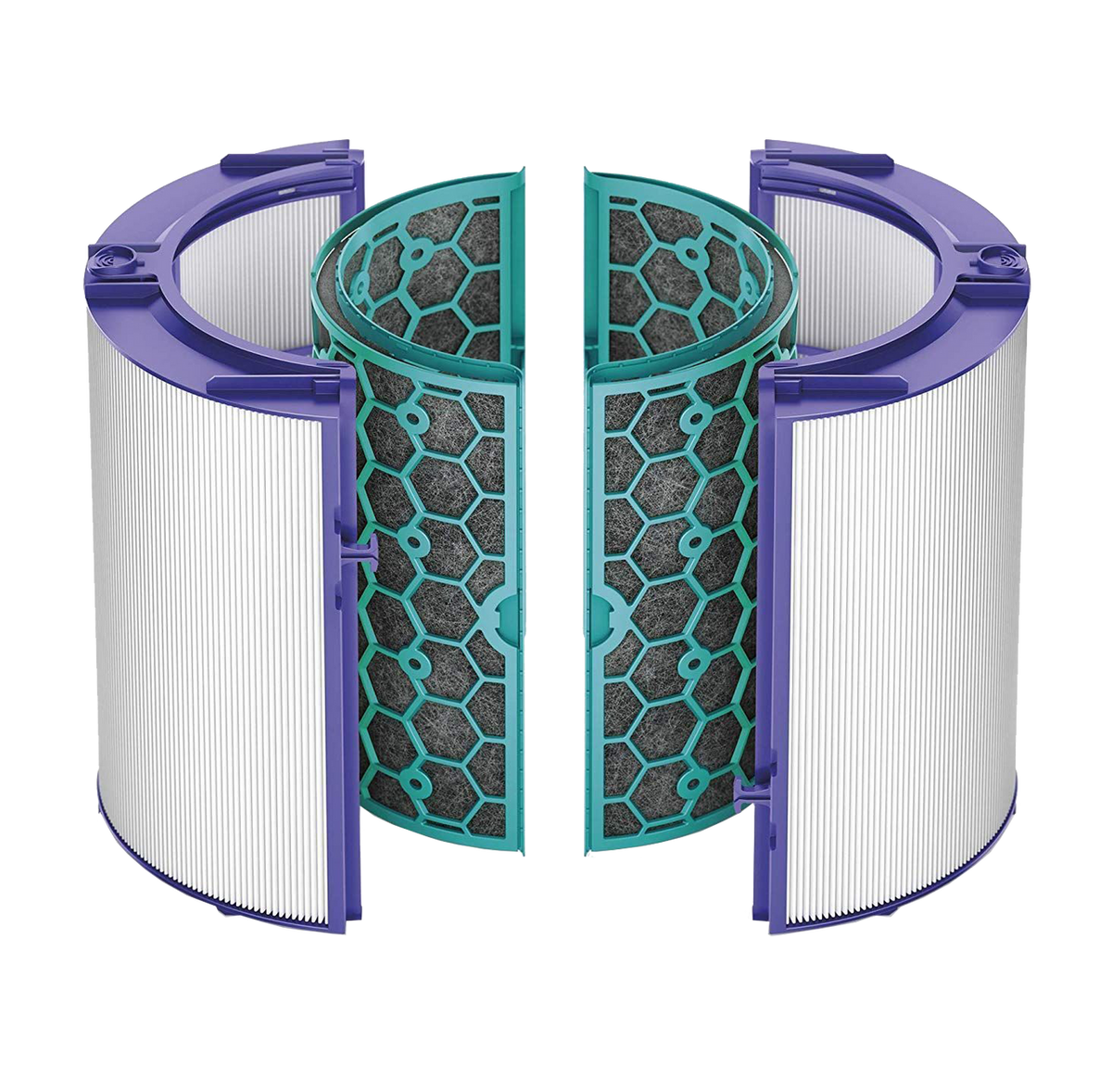 Glass HEPA + Inner Carbon Filter | Compatible with Dyson Pure Cool Air Purifier