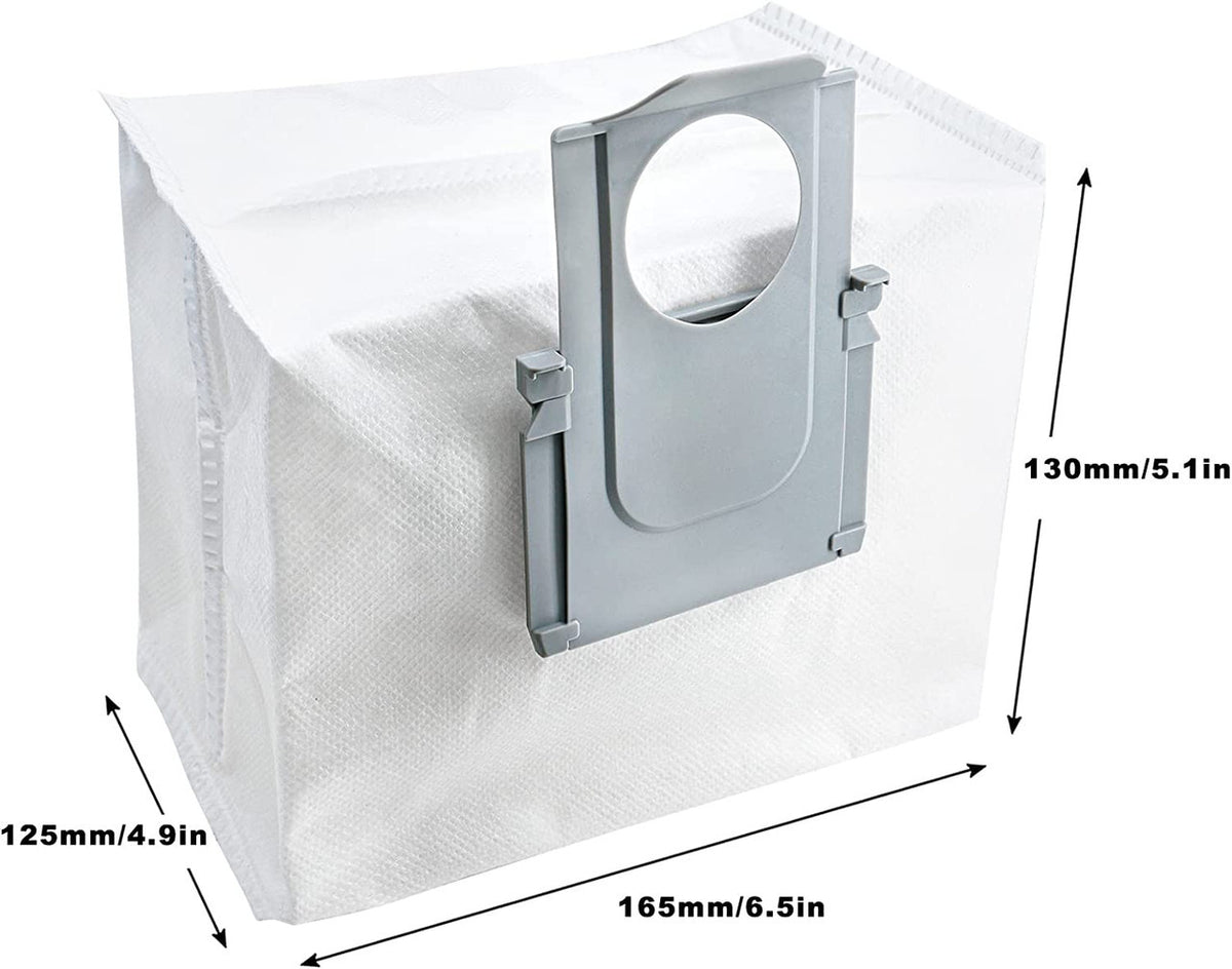 10 x Vacuum Bags for Roborock S7 MaxV Ultra, Q7 Max+, S8+, and S8 Pro Ultra