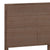 4-Piece Bedroom Suite in Solid Wood Acacia Veneered Queen Size Oak Color - Bed, Bedside Table, Tallboy