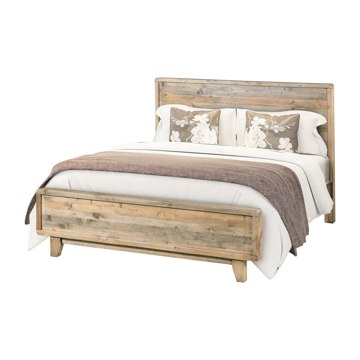 King Size Bed Frame | Solid Wood | Antique Design |