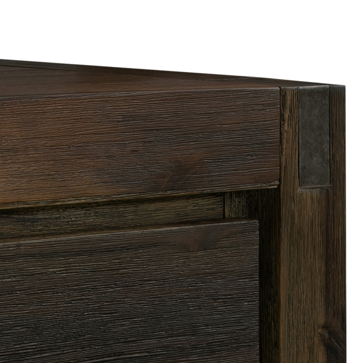 Solid Acacia Wood Coffee Table | Chocolate Finish | 1-Drawer Storage