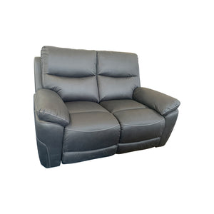2R Fabric Electric Recliner - Charcoal | USB Outlets Included