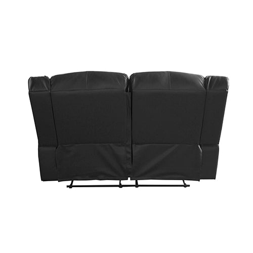 Black 3+2 Seater Recliner Sofa Lounge