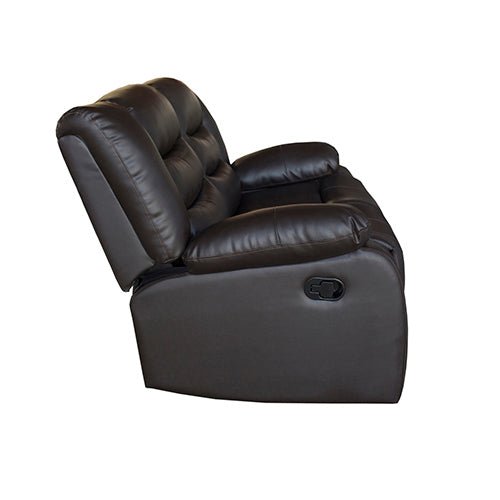 Brown 3+2 Seater Recliner Sofa Lounge