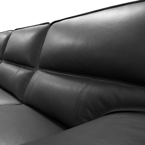 Luxurious 7 Seater Bonded Leather Corner Sofa