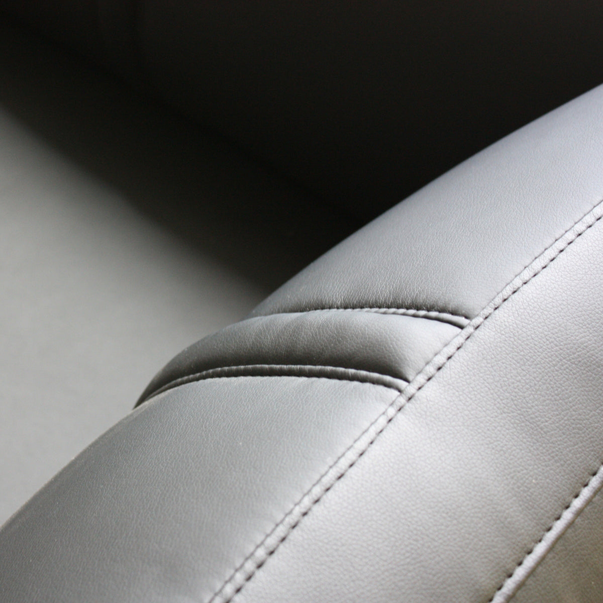 6 Seater Faux Leather Corner Sofa Set With 2x Ottomans