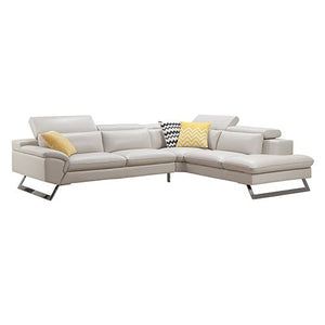 Cream 5 Seater Corner Lounge Sofa Couch With Chaise