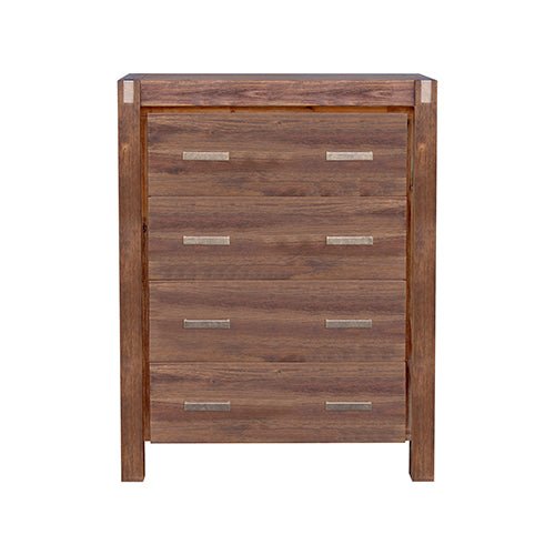 Solid Wooden Bedroom Tallboy Storage Drawers