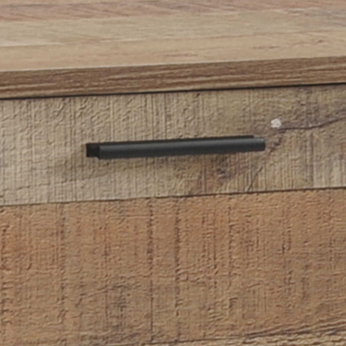 Industrial TV Cabinet With 2 Storage Drawers