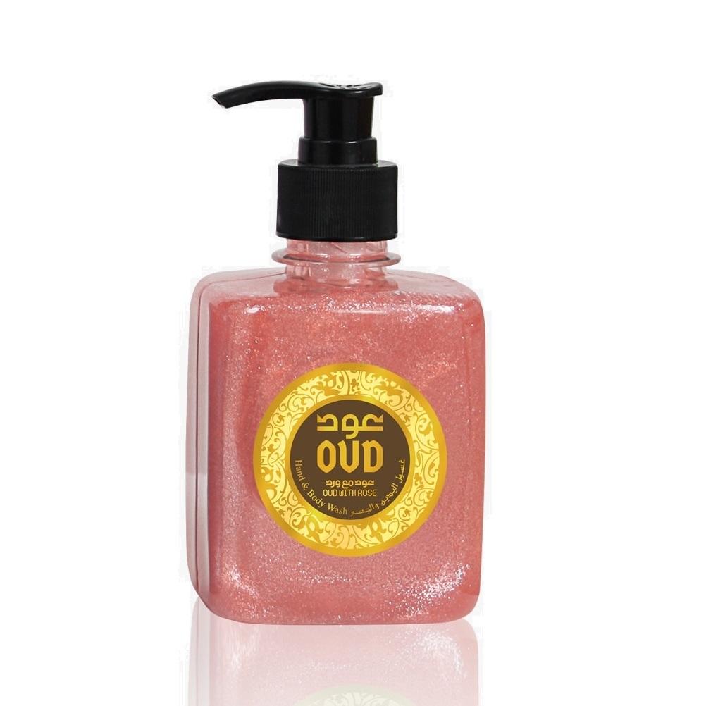 Oud & Rose Hand & Body Wash 300mL | Rose-Kissed Skin