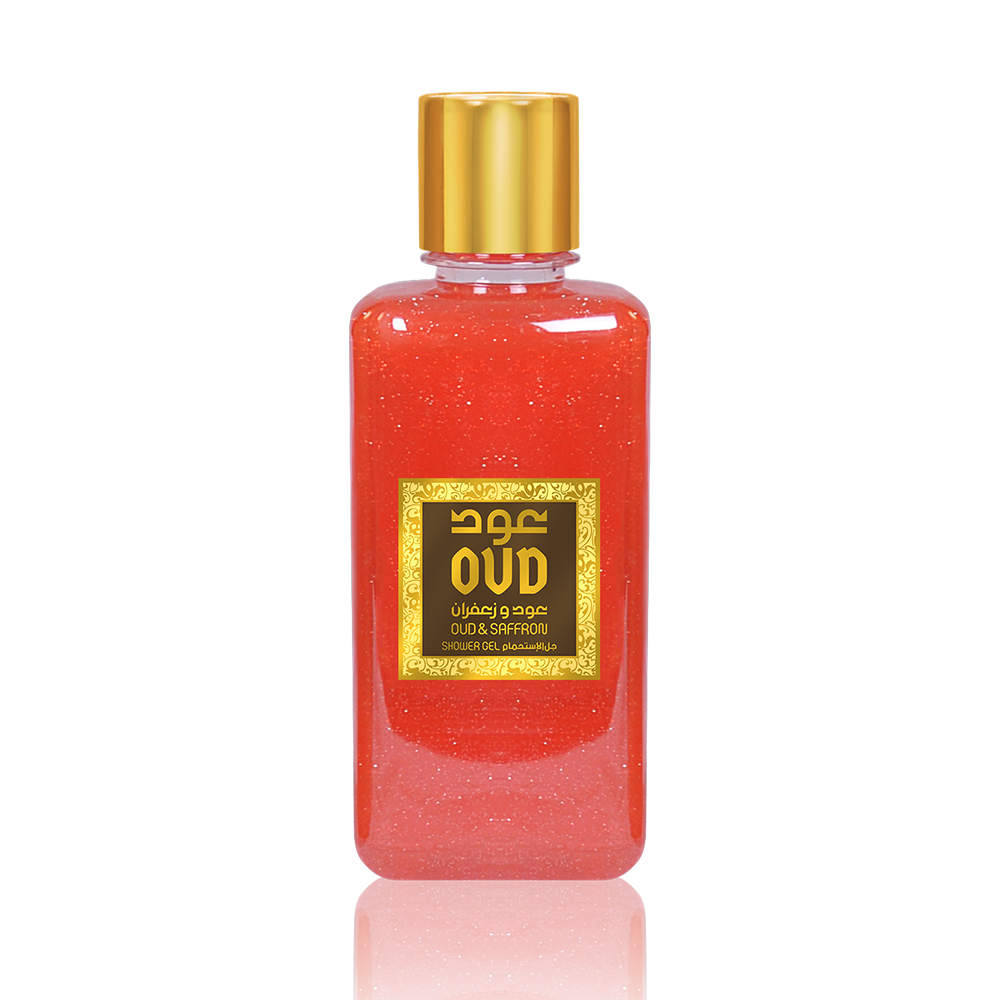 Saffron & Oud Shower Gel | Saffron-Scented Showering