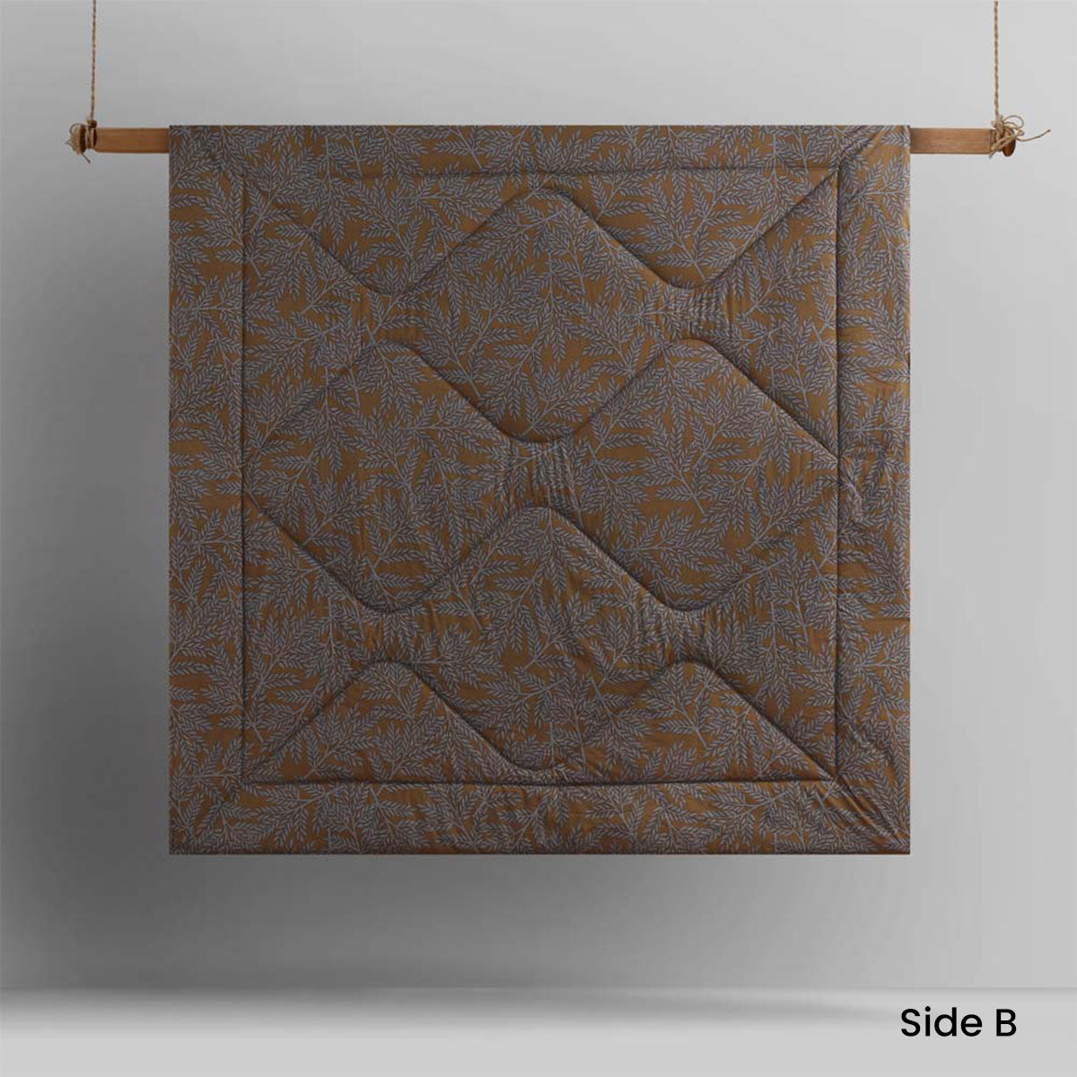 Accessorize Clove Washed Cotton Comforter Set - King | Reversible