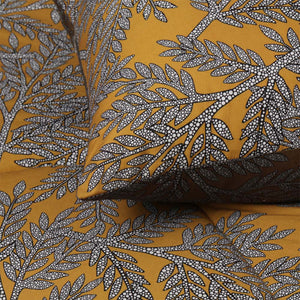 Accessorize Clove Washed Cotton Comforter Set - Queen | Reversible