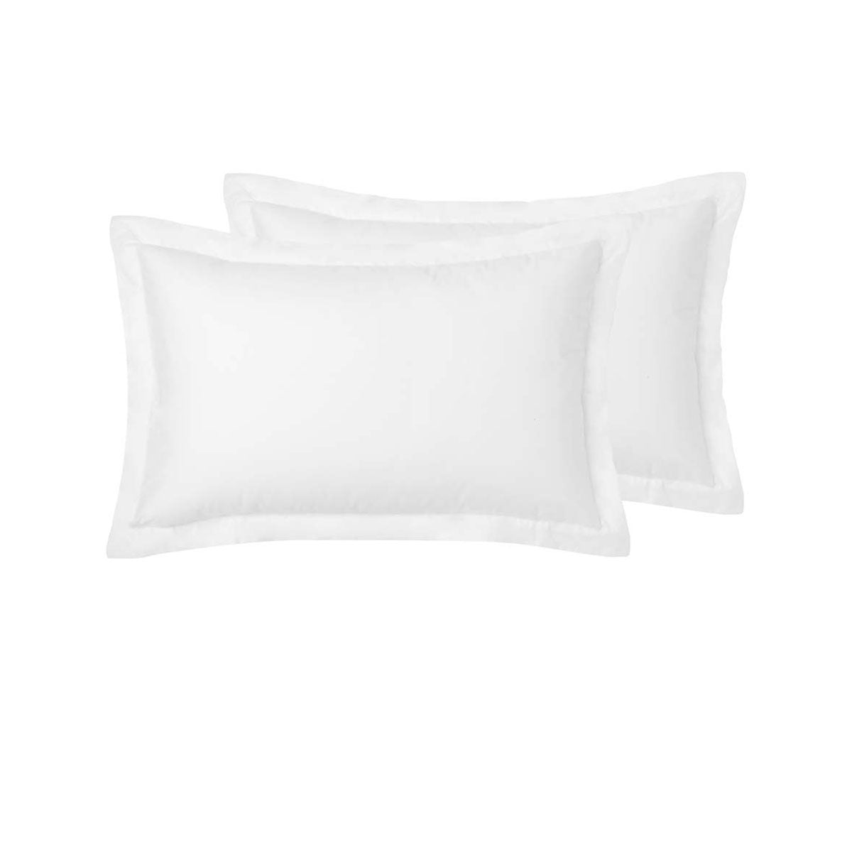 Accessorize Tailored Hotel Deluxe Cotton Pillowcases - White Pair