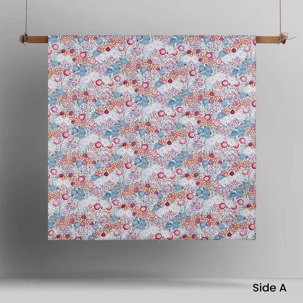 Accessorize Amara Washed Cotton Quilt Cover Set - King | Reversible Print