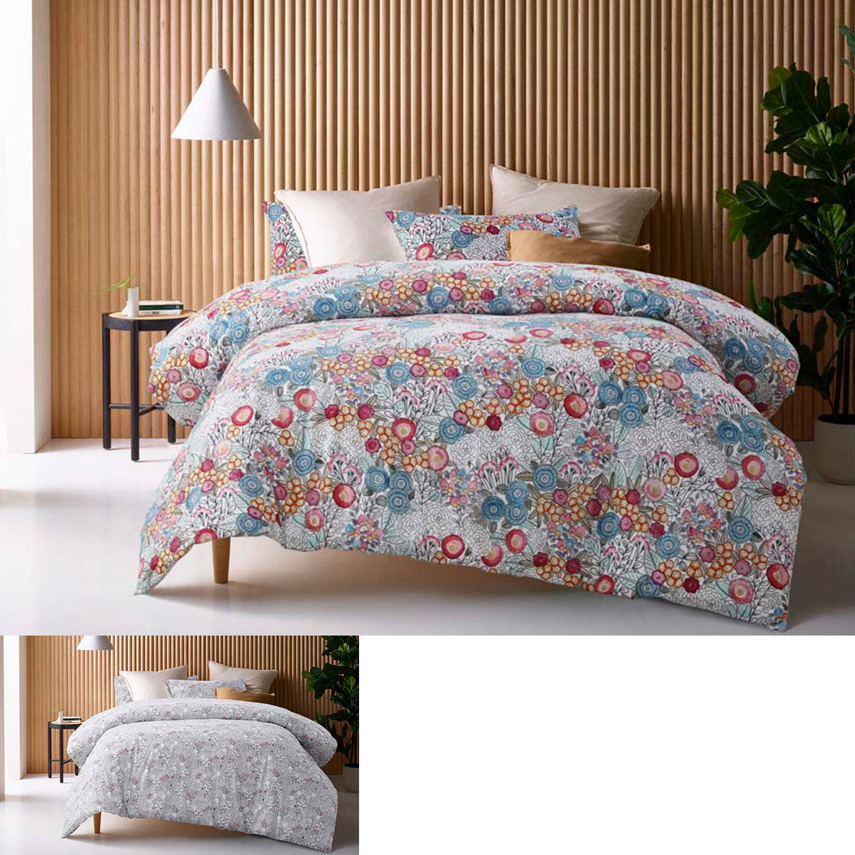 Accessorize Amara Washed Cotton Quilt Cover Set - Queen | Stylish Bedding