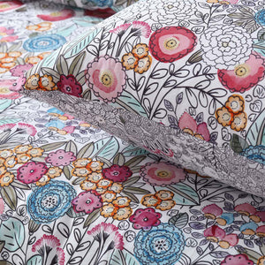 Accessorize Amara Washed Cotton Quilt Cover Set - Queen | Stylish Bedding