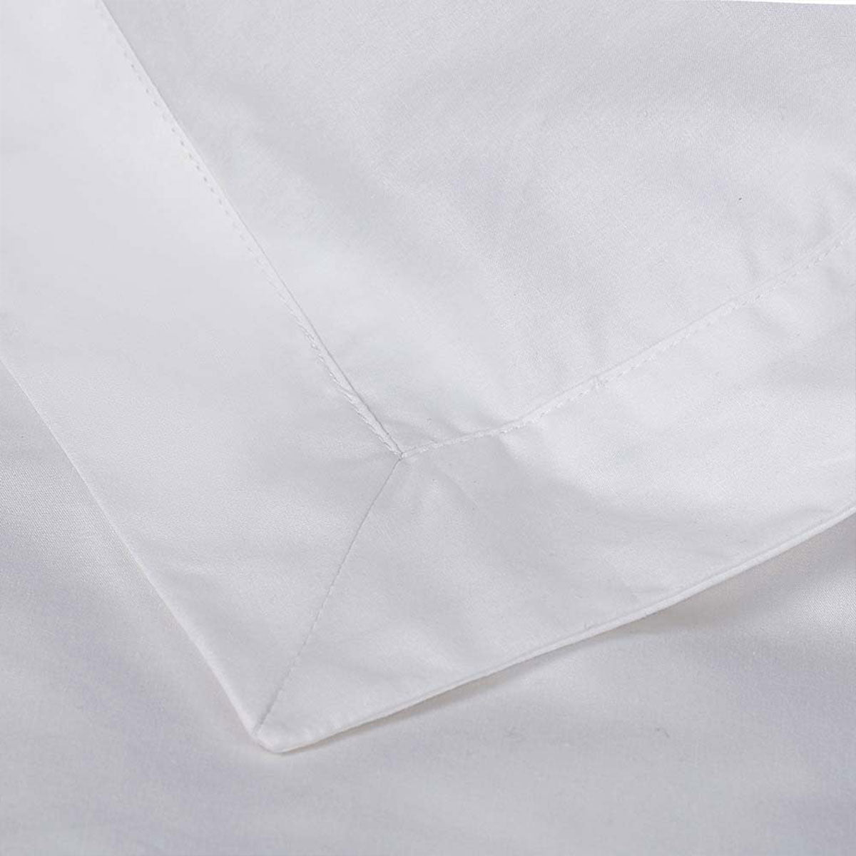 Accessorize Tailored Hotel Deluxe Cotton Quilt Cover Set - Queen | White