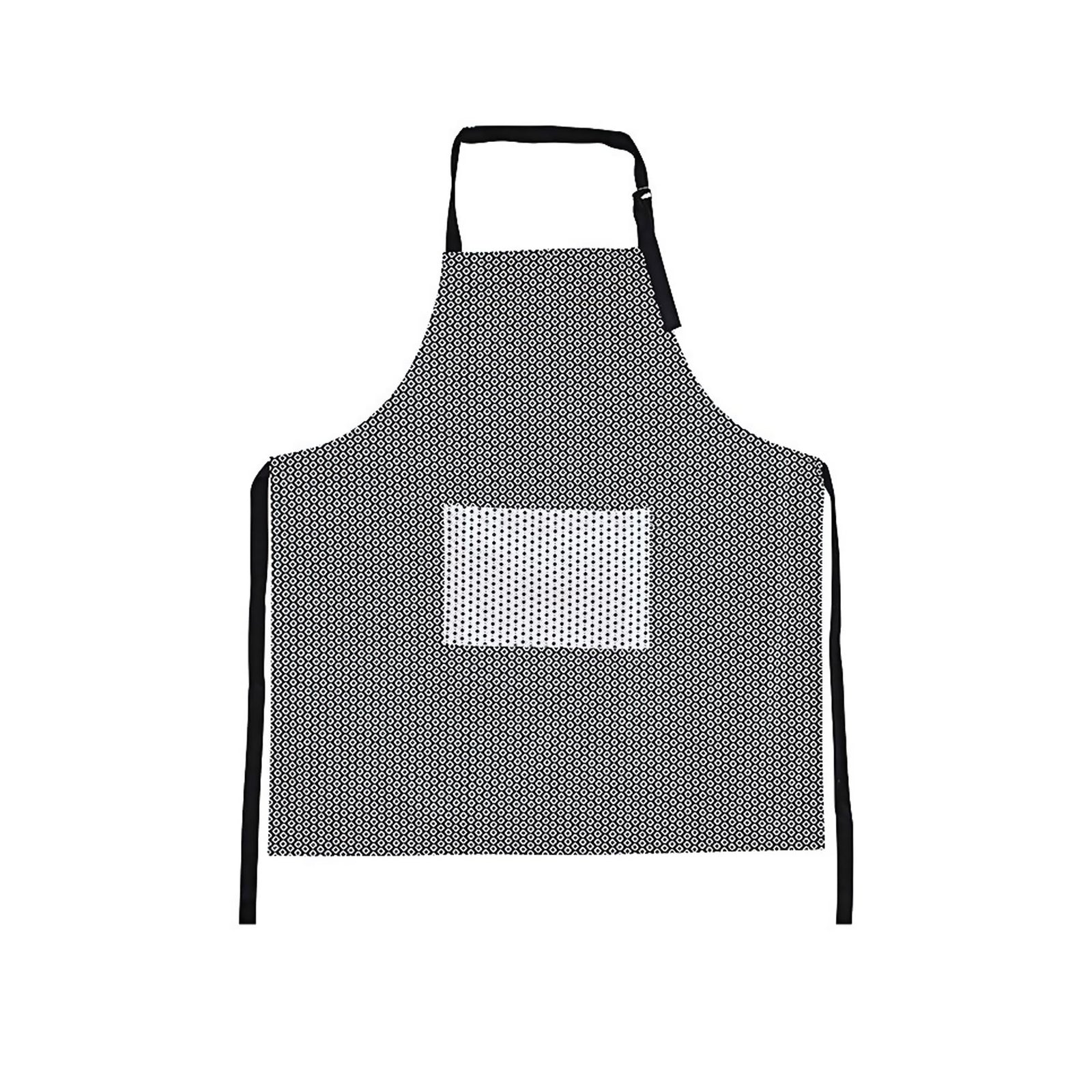Marigold Black Cotton Apron | IDC Homewares