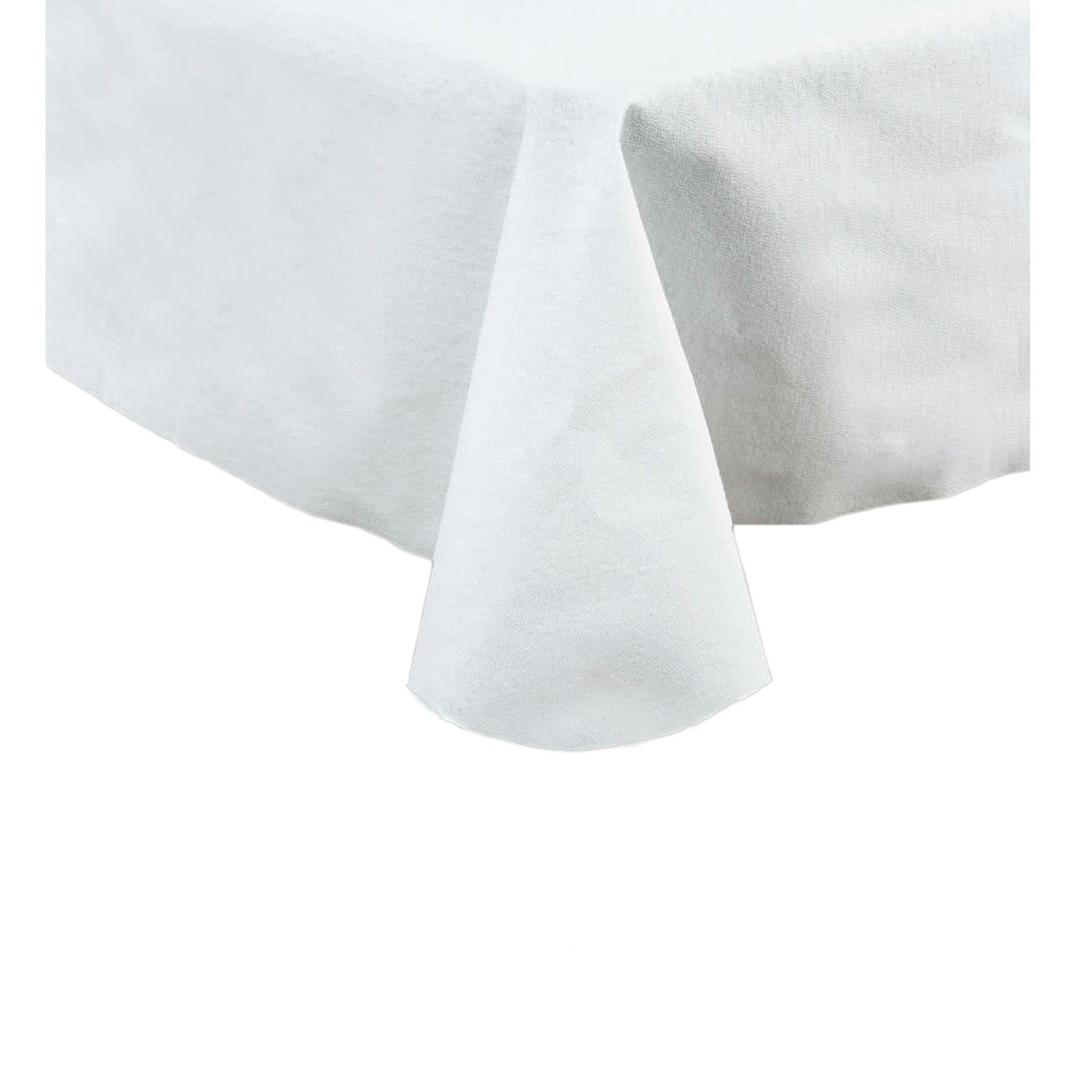 IDC Homewares Round White Table Cloth