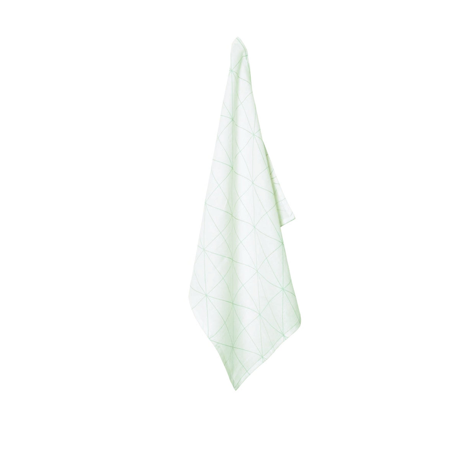 J.Elliot Home 100% Linen Print Tea Towel - Winslow Glacier