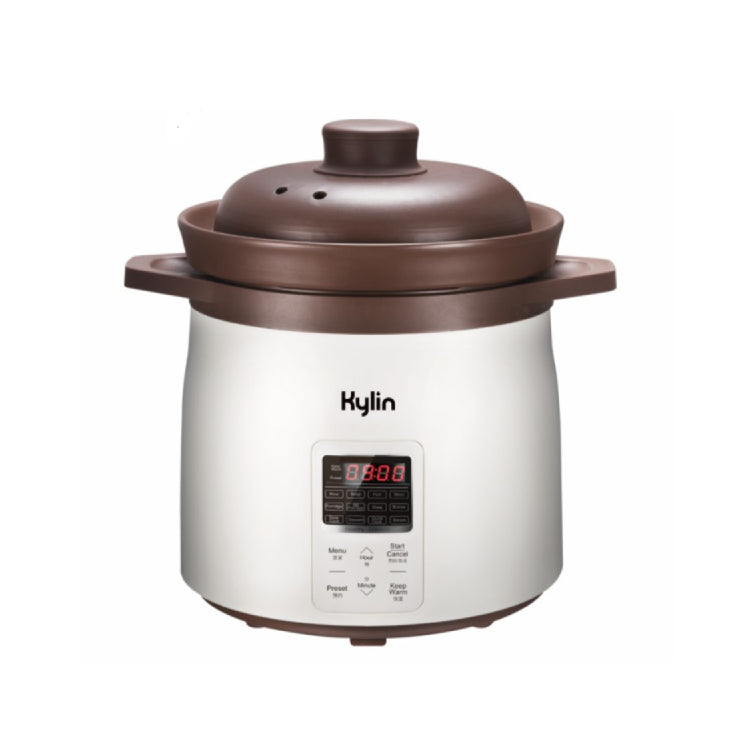 Kylin Purple Clay Pot Slow Cooker - 5L | Electric Cookware