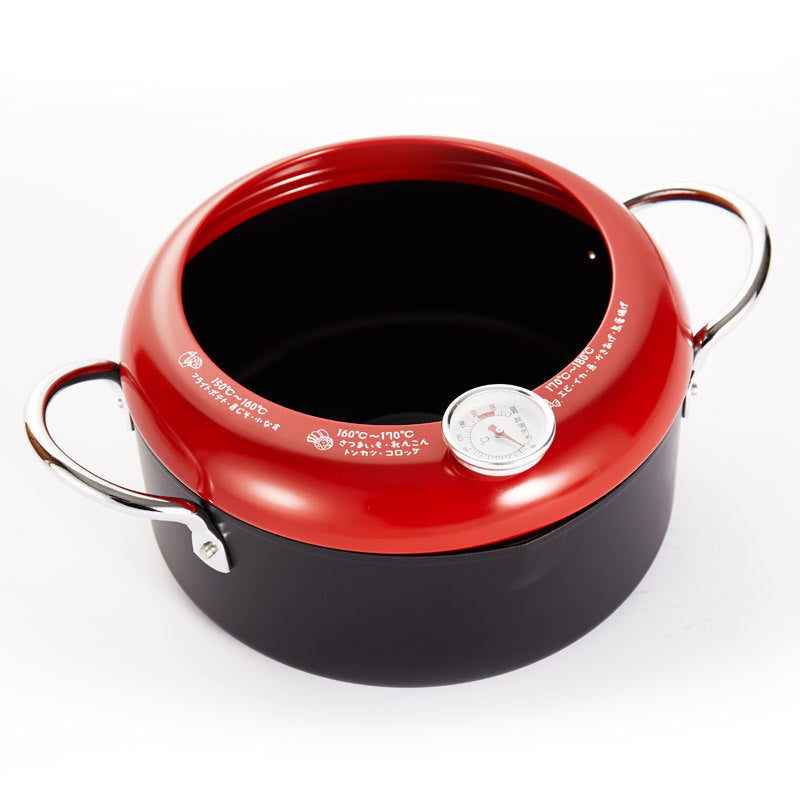 Justcook 20cm Double Handle Fryer Pot | Versatile Cookware