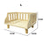 Solid Wood Pet Cat Dog Bed with Bedding | Stylish and Comfortable Pet Resting Place