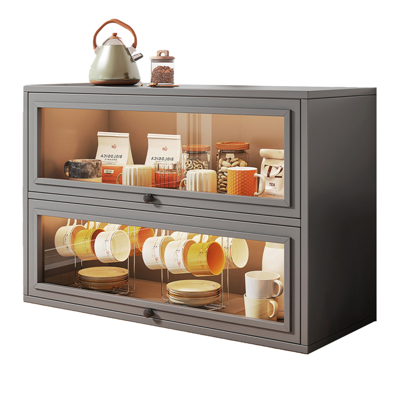 Kitchen Acrylic Cup Storage Cabinet | Table Top Tea Cup Rack - The ...