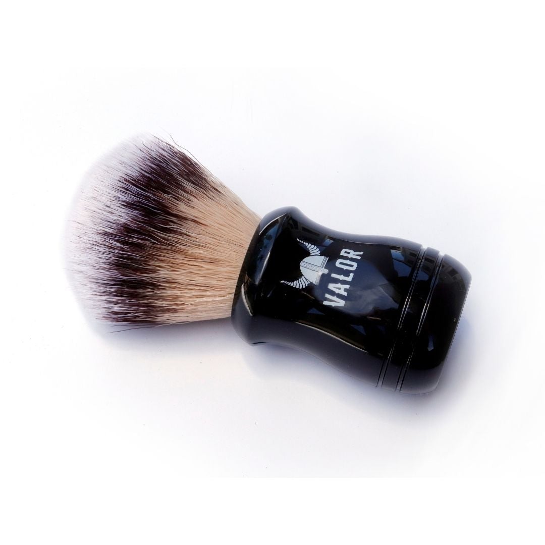 Shaving Brush Valor Black (Vegan)