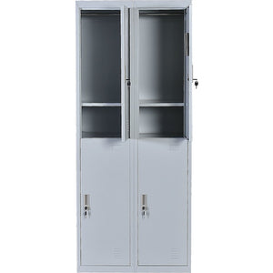 Four-Door Office Gym Shed Storage Locker