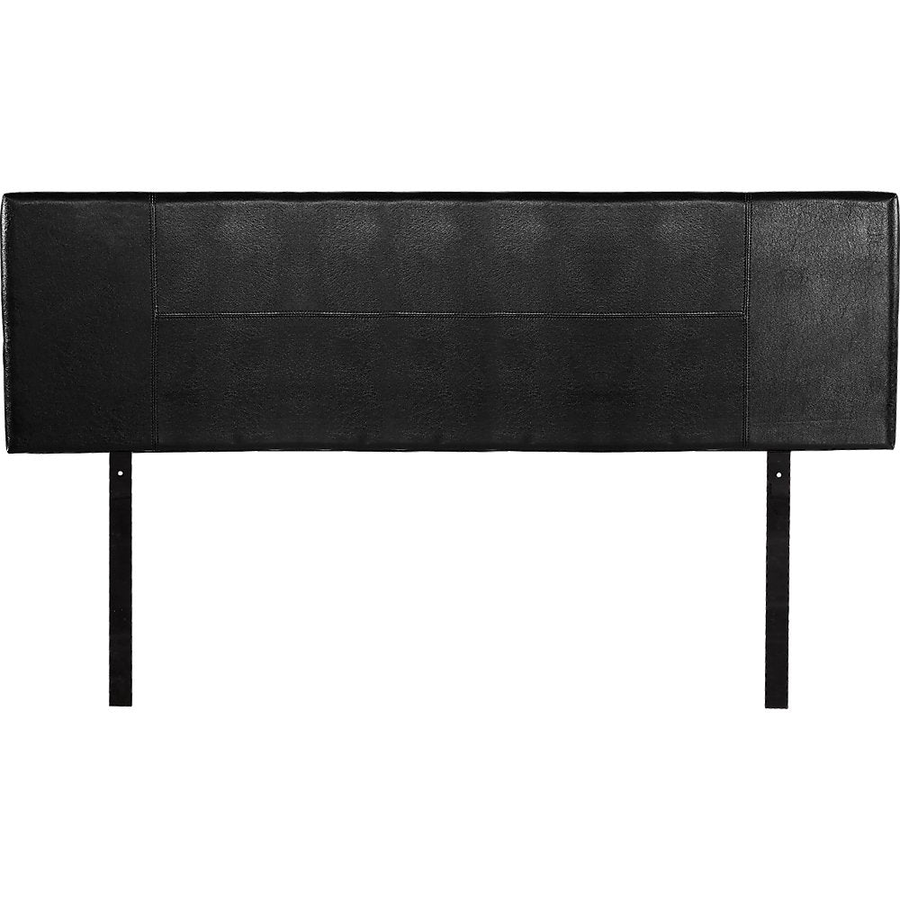 PU Leather King Bed Headboard Bedhead - Black